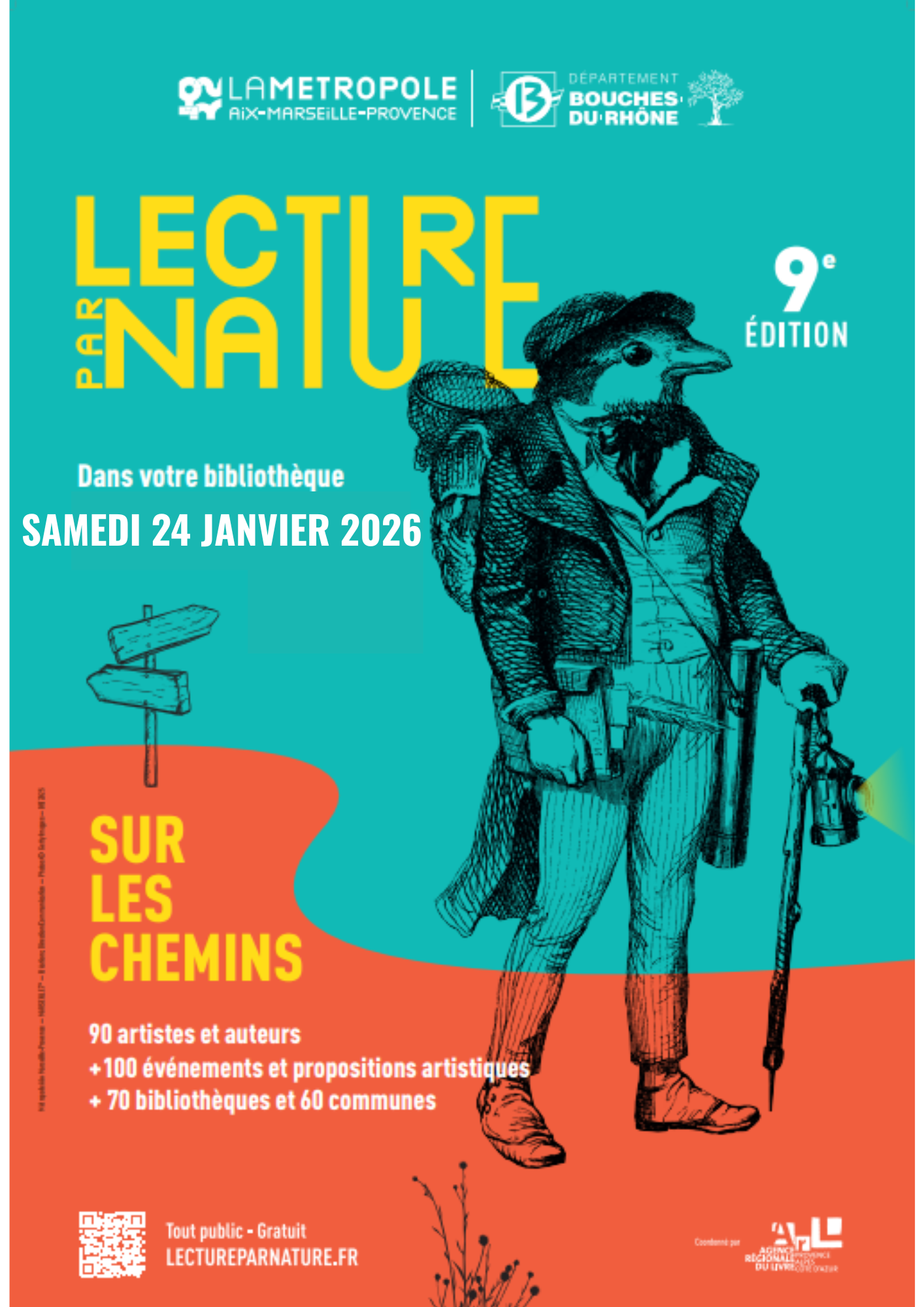 Affiche Lecture par nature 2026